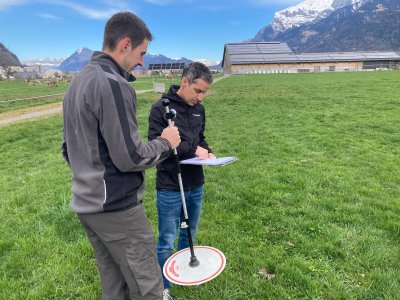 Gefunden: der erste Direktor mit Herbometer in der Schweiz!